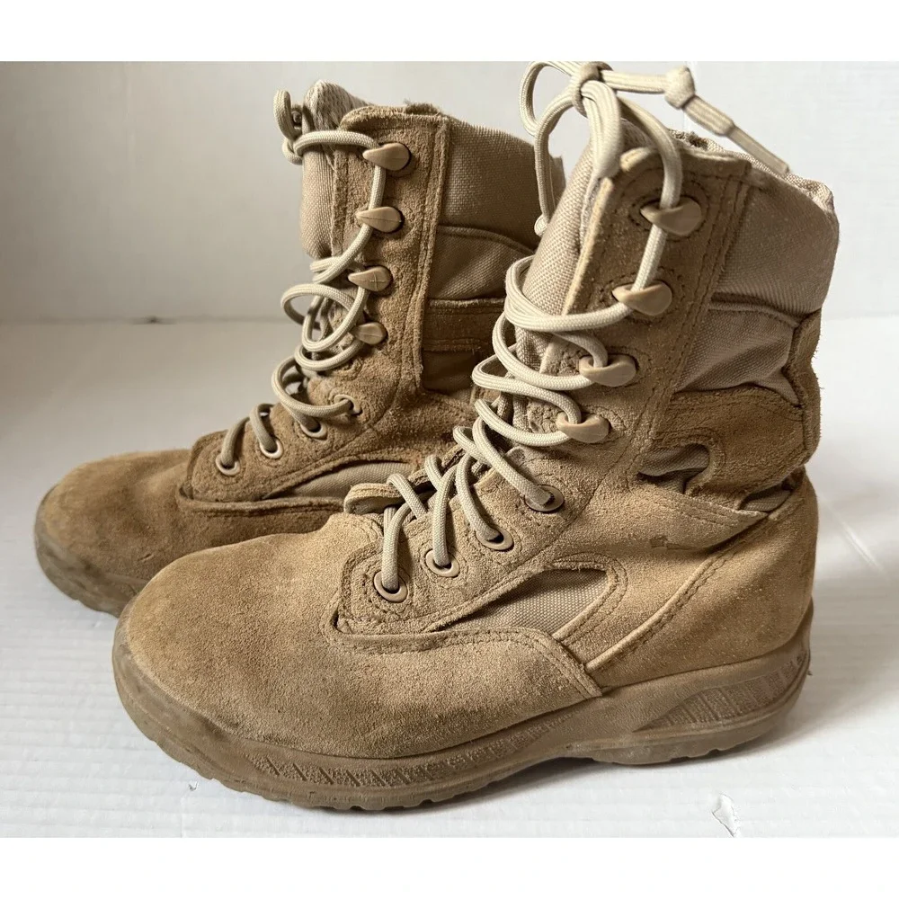 BELLEVILLE - Men's Military Made in‎ USA Leather Combat Boots - Size 4.5R